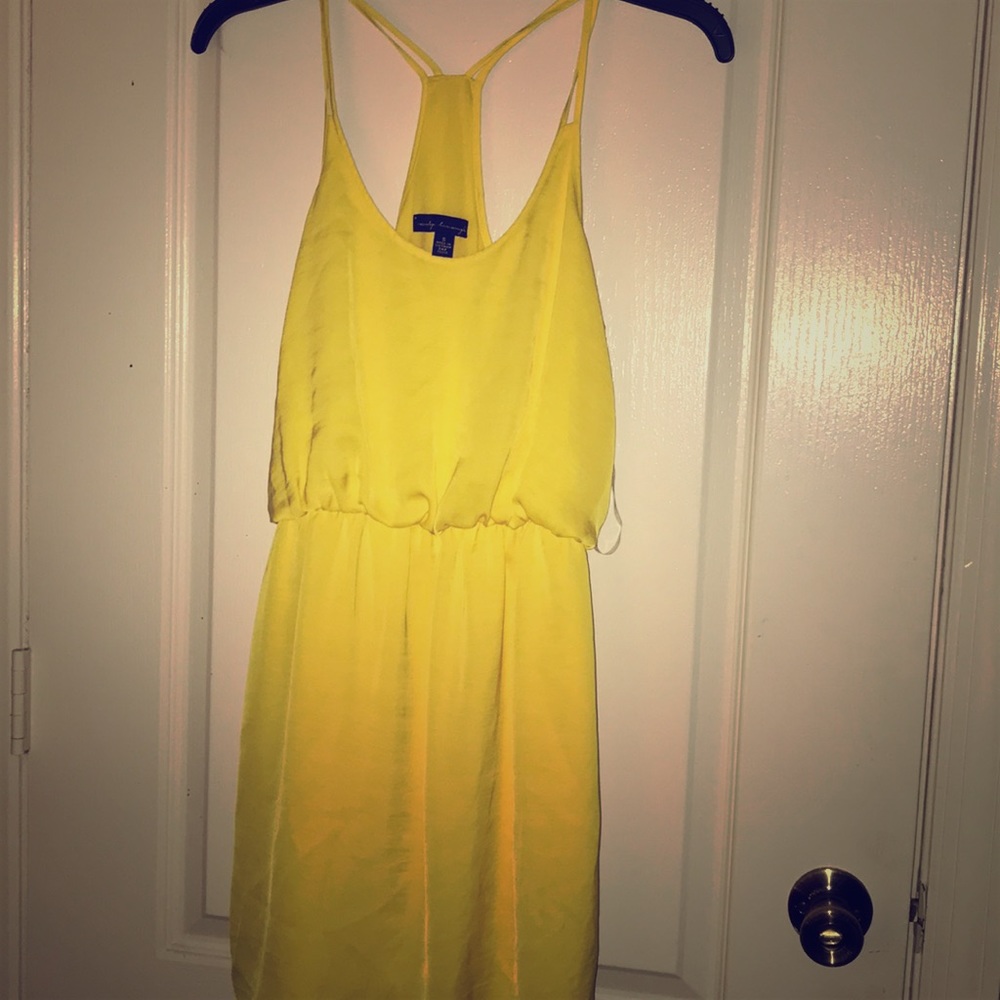 Yellow mini dress ! (Small)